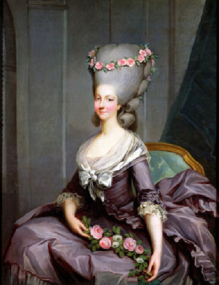 Marie-Louise de Savoie-Carignan - par Joseph Ducreux - 1776